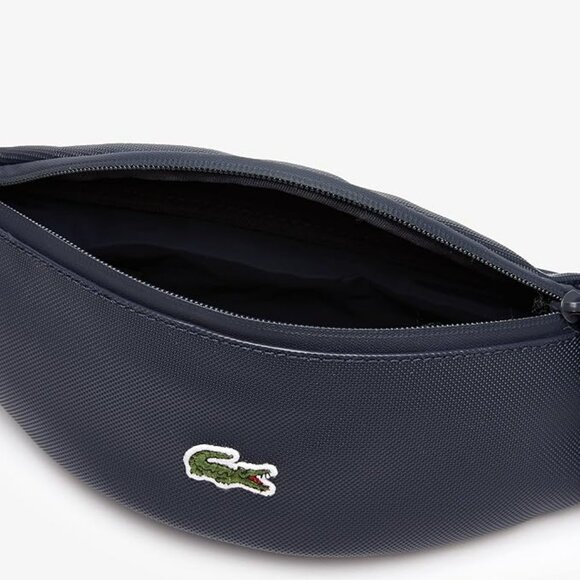 LACOSTE Waist Bag Fanny Pack Belt Bag Unisex Eclipse Blue New With Tags - Picture 3 of 11